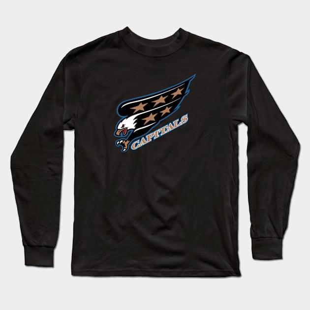 Washington Capitals Long Sleeve T-Shirt by Jedistudios 